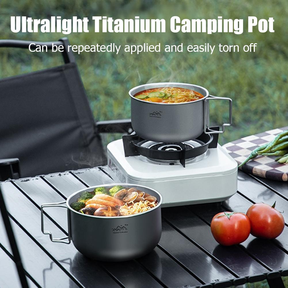 Ultralight Titanium Backpackin - Camping Cooking Pot Stainless Steel review and price