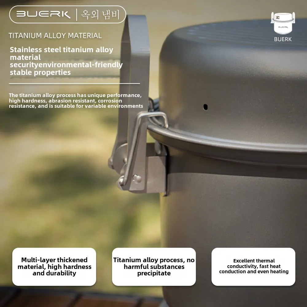 Outdoor Camping Multi Function - Camping Cooking Pot Stainless Steel review and price