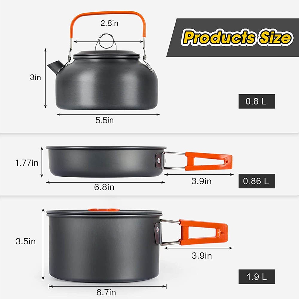 Outdoor Camping Cooking Set Ou - Camping Cooking Vegetables review and price