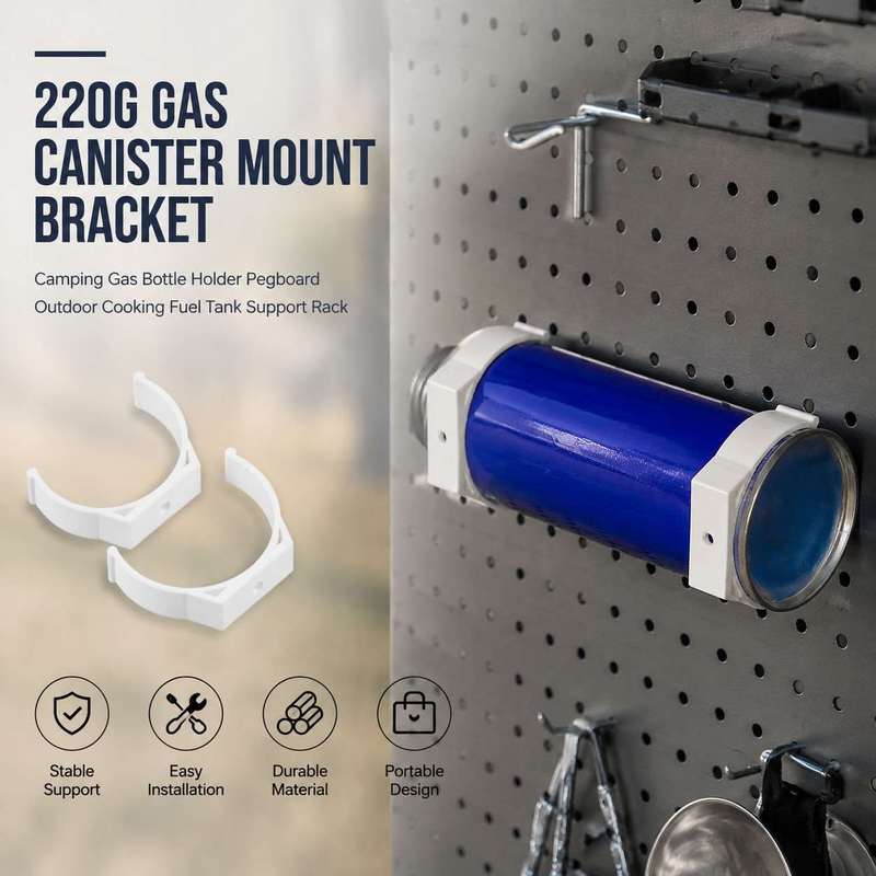 220g Gas Canister Mount Bracke - Camping Cooking Canister review and price