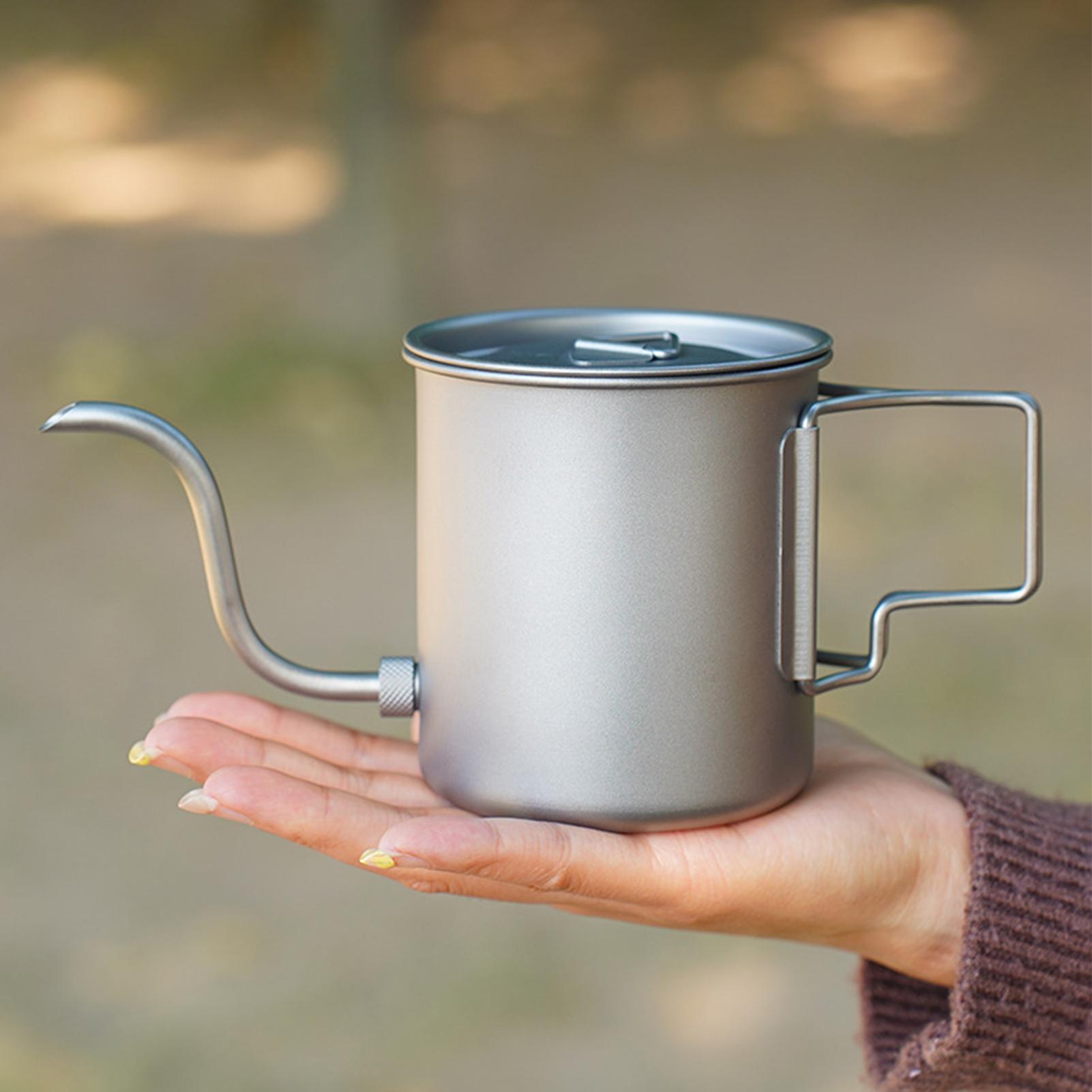 420ml Titanium Coffee Pour Ove - Camping Cooking Top review and price