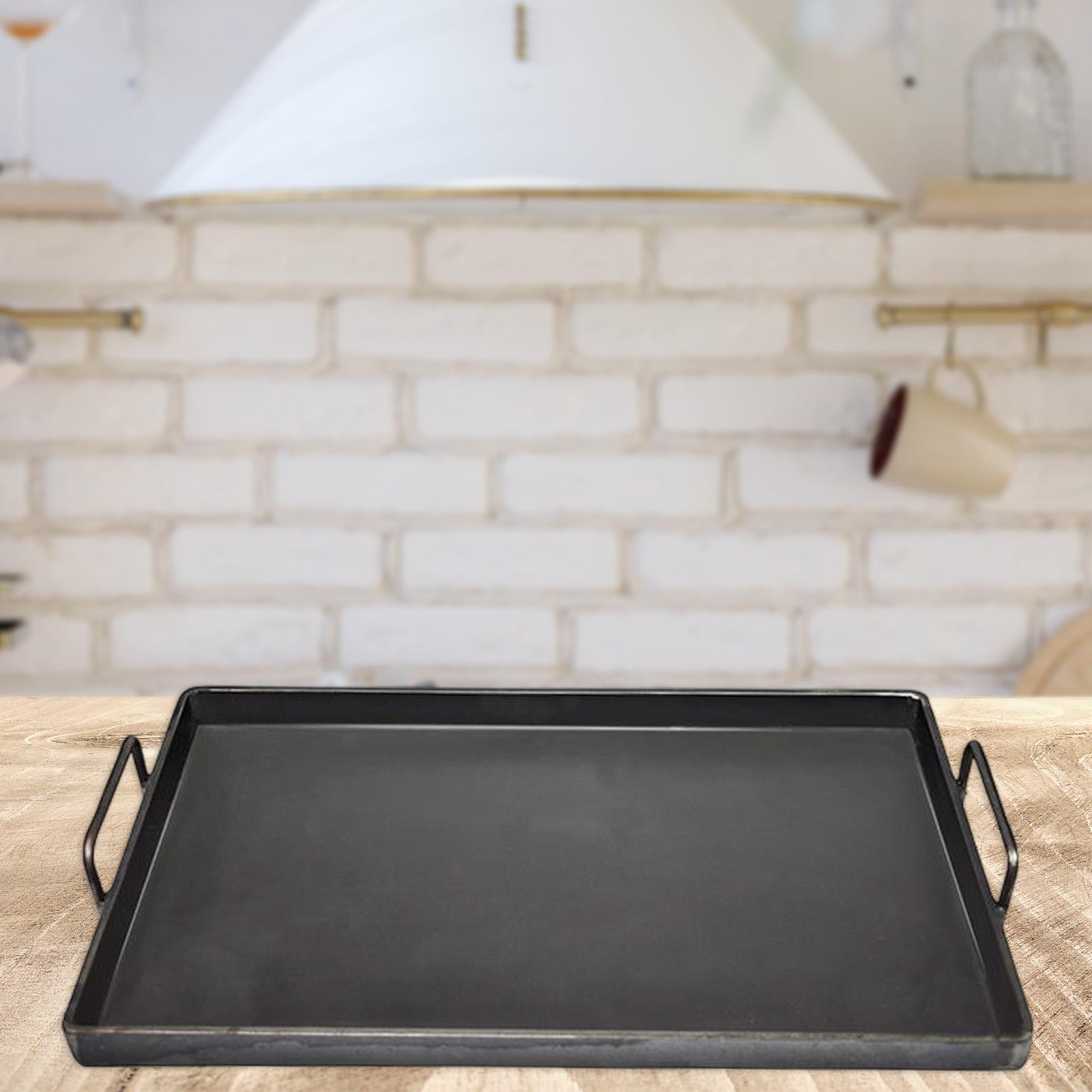 1 Pc Cast Iron Cooking Griddle - Camping Cooking Top review and price