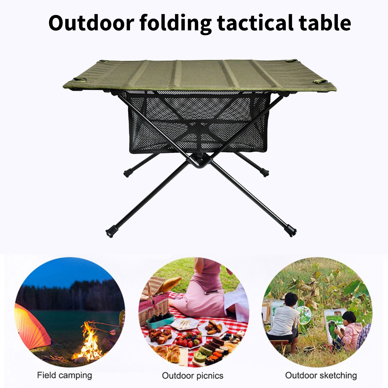 Camping Foldable Table Storage - Camping Cooking Basket review and price