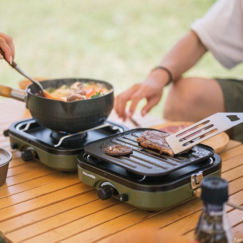 Naturehike Stove Folding Doubl - Camping Double Cooking Stove review and price