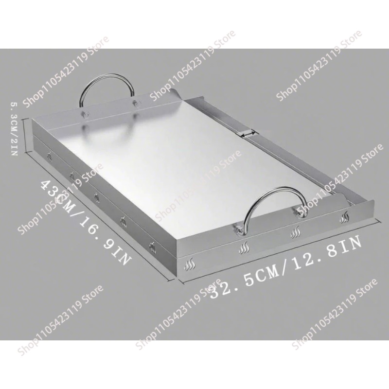 Stainless Steel Griddle BBQ To - Camping Cooking Top review and price