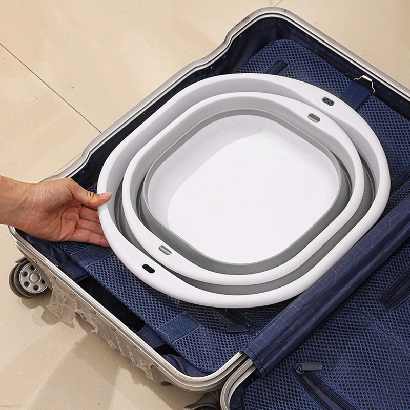 Plastic Wash Basin Folding Tub - Camping Cooking Tray review and price