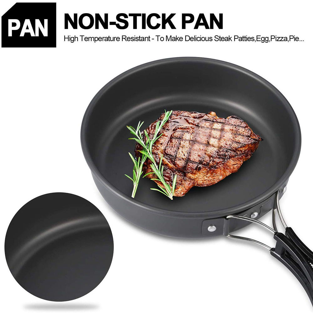 Outdoor Camping Cookware Set M - Camping Cooking Utensil Set review and price