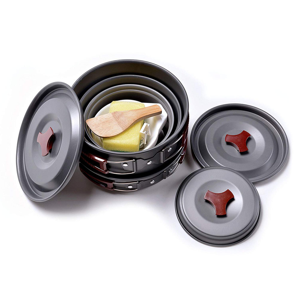 Outdoor Camping Cookware Kit N - Camping Cooking Basket review and price