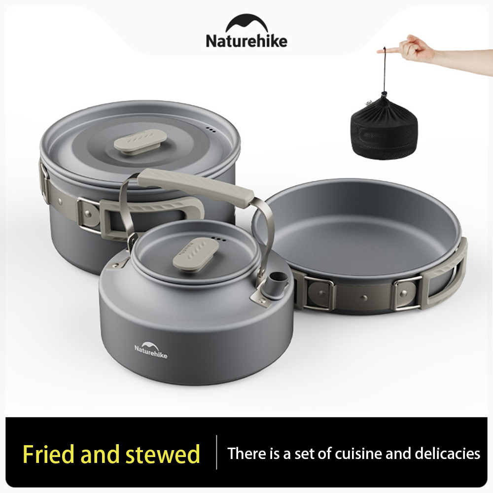 Naturehike Outdoor Pot Set,Cam - Camping Cooking Utensil Set review and price