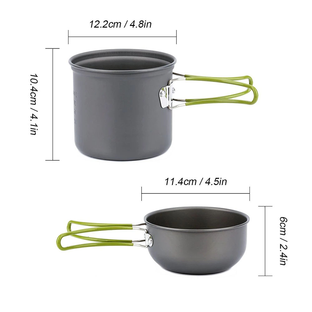 Camping Cookware Kit with Stov - Camping Cooking Meat review and price