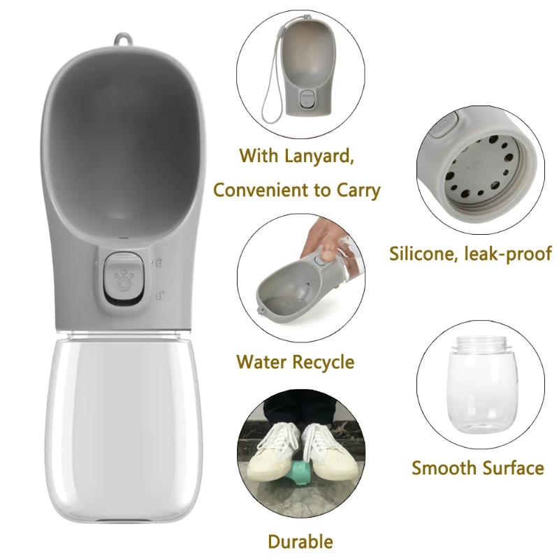 Pet Portable Big Dog Water Bot - Camping Cooking Bowl review and price