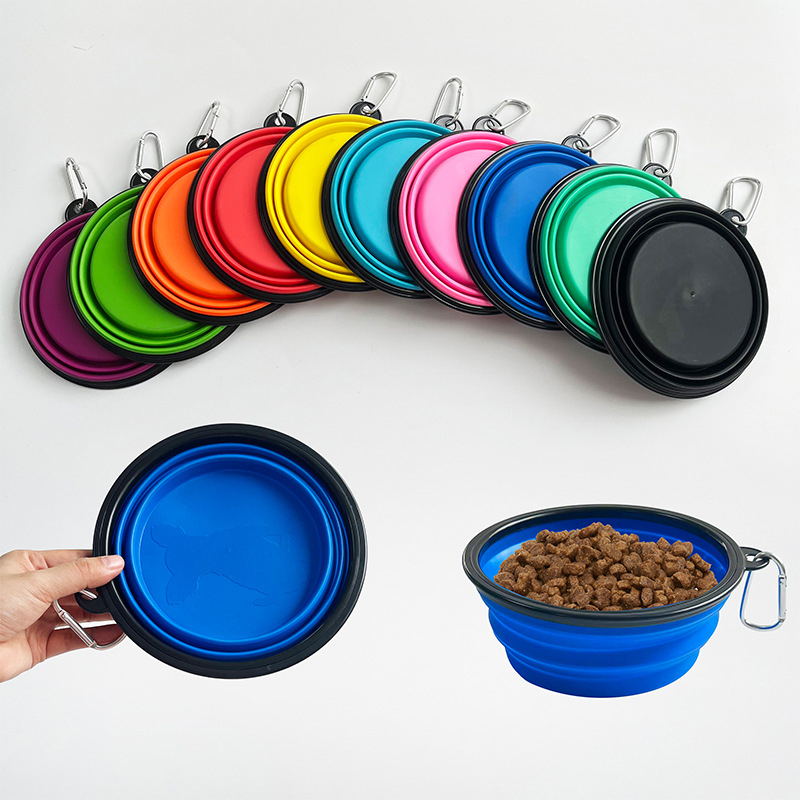 Collapsible Pet Silicone Dog F - Camping Cooking Tray review and price