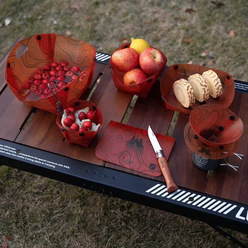 Foldable Camping Tableware Por - Camping Cooking Tray review and price