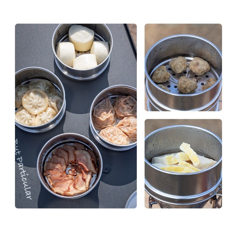 CAMPINGMOON Portatle Outdoor C - Camping Cooking Tray review and price
